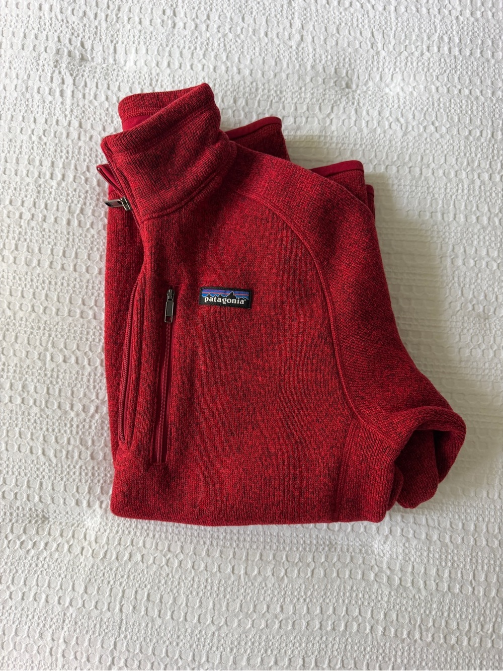Patagonia Women's Small Red Quarter-Zip
